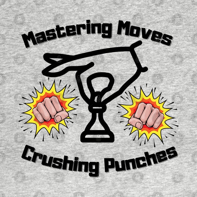 Mastering Moves Crushing Punches Chess Boxing by OscarVanHendrix